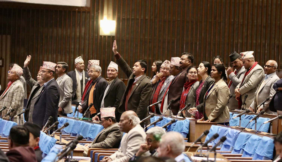 UML, Rastriya Prajatantra Party obstruct House