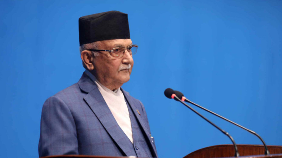 Government of two largest parties has no excuse to fail: PM Oli