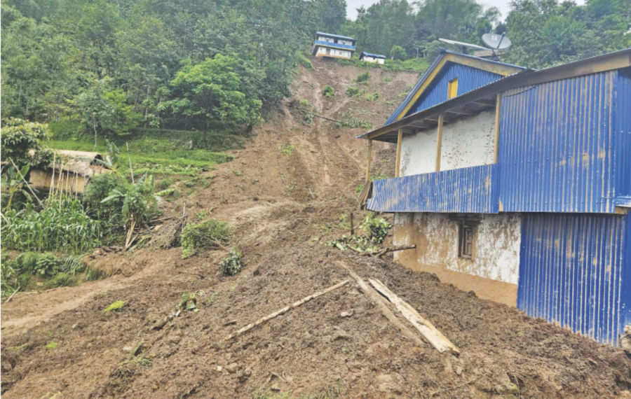 Monsoon rains bring chaos to hill districts of Koshi