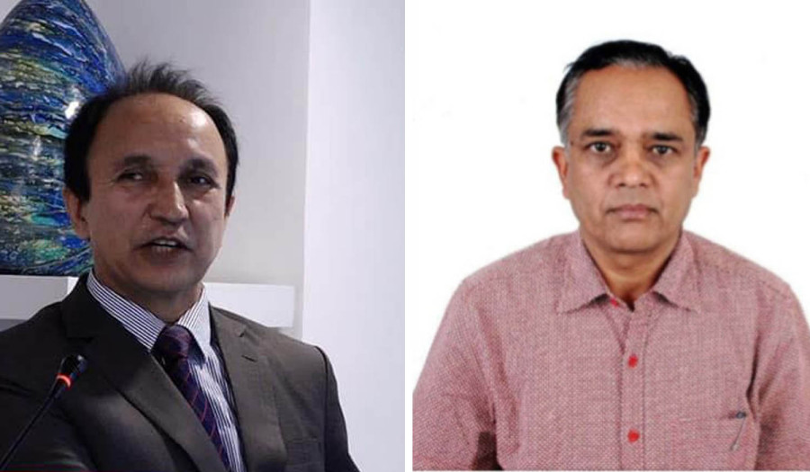 Khadga KC appointed TU rector, Kedar Rijal registrar