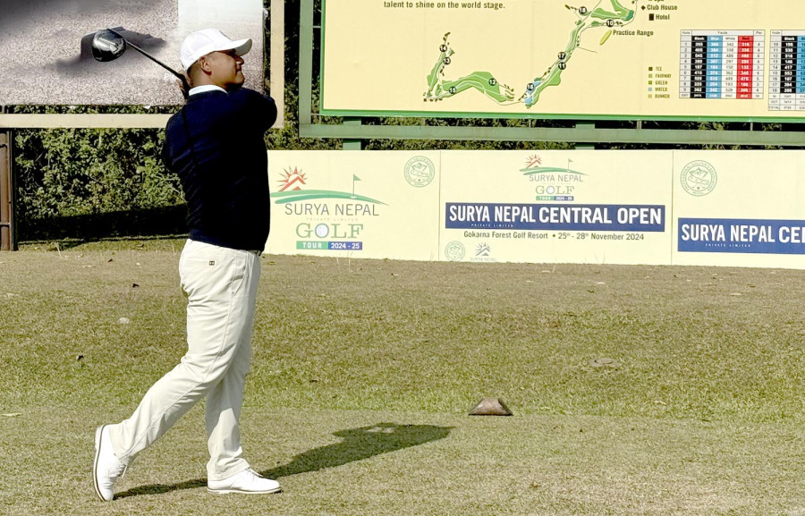 Shahi stretches lead in central open golf