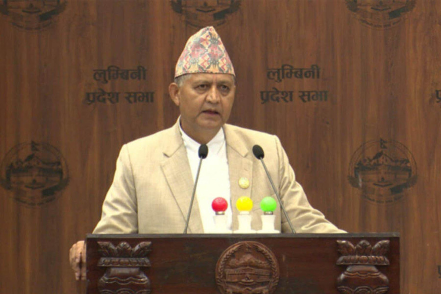 Lumbini CM Acharya secures trust vote