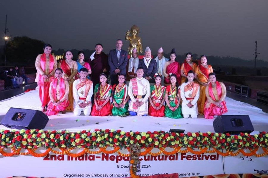 India-Nepal Cultural Festival held in Lumbini