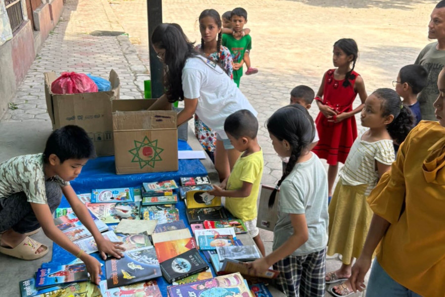 The siblings’ Dhumbarahi Children’s Library continues to flourish
