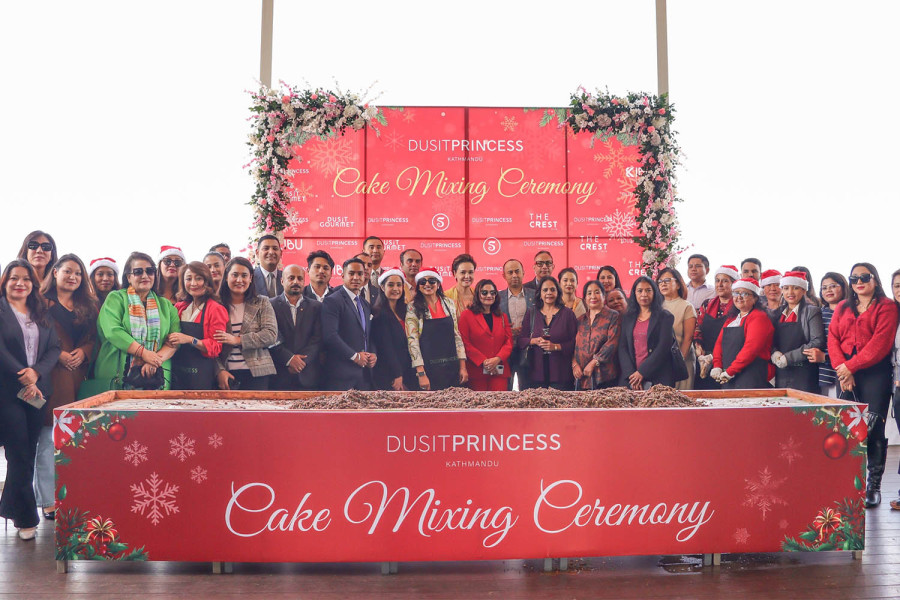 Dusit Princess Kathmandu celebrates cake-mixing ceremony