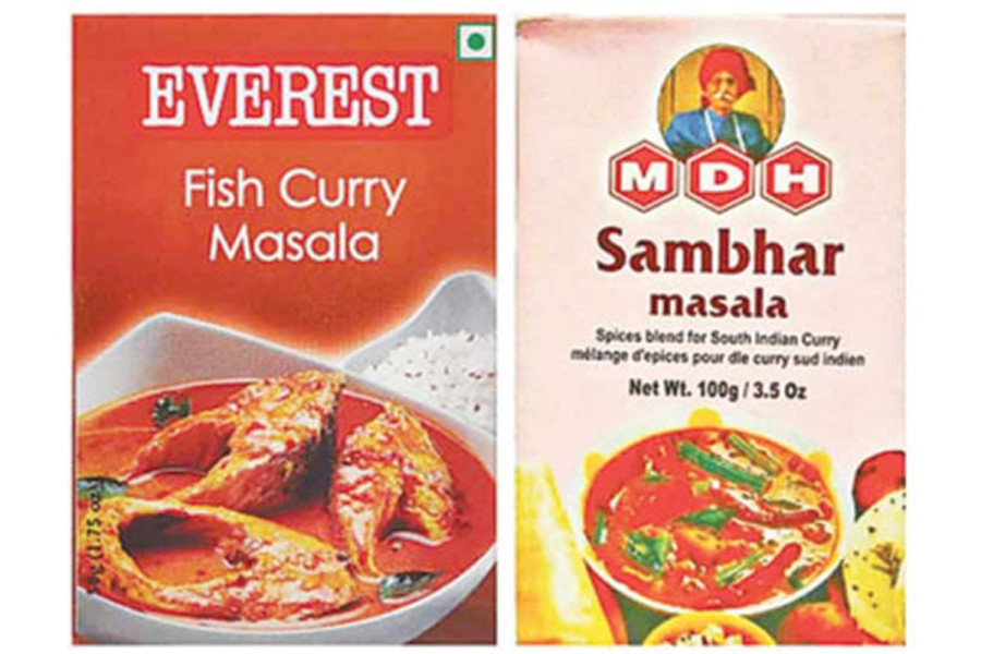 Nepal delays lab test of Indian spice brands MDH and Everest