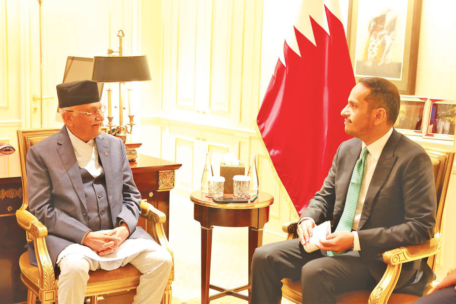 PM Oli meets heads of government, leaders in New York