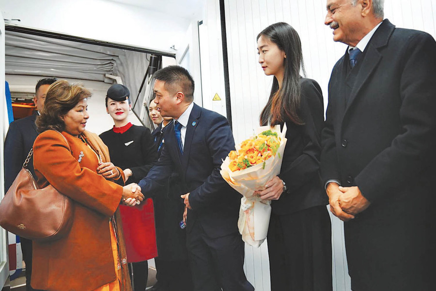 Foreign Minister Deuba in Chengdu as revised BRI framework sent to China