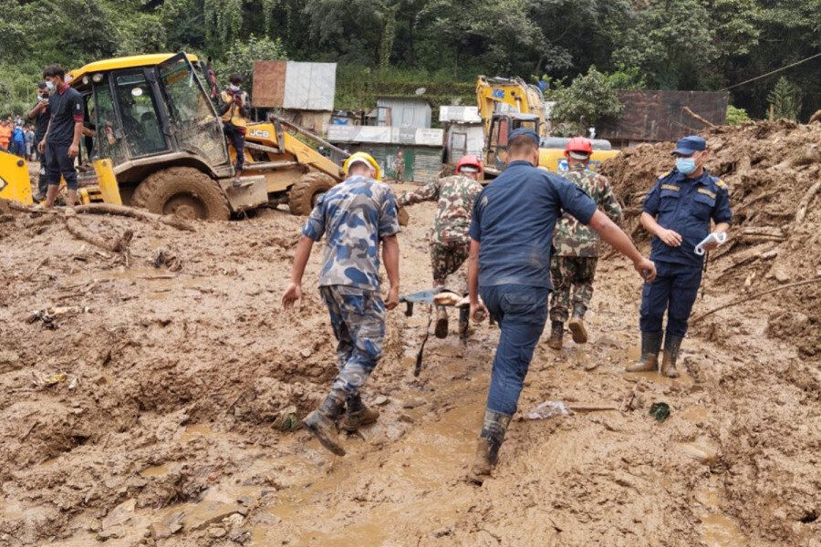 Death toll from Jhyaple Khola landslide hits 30