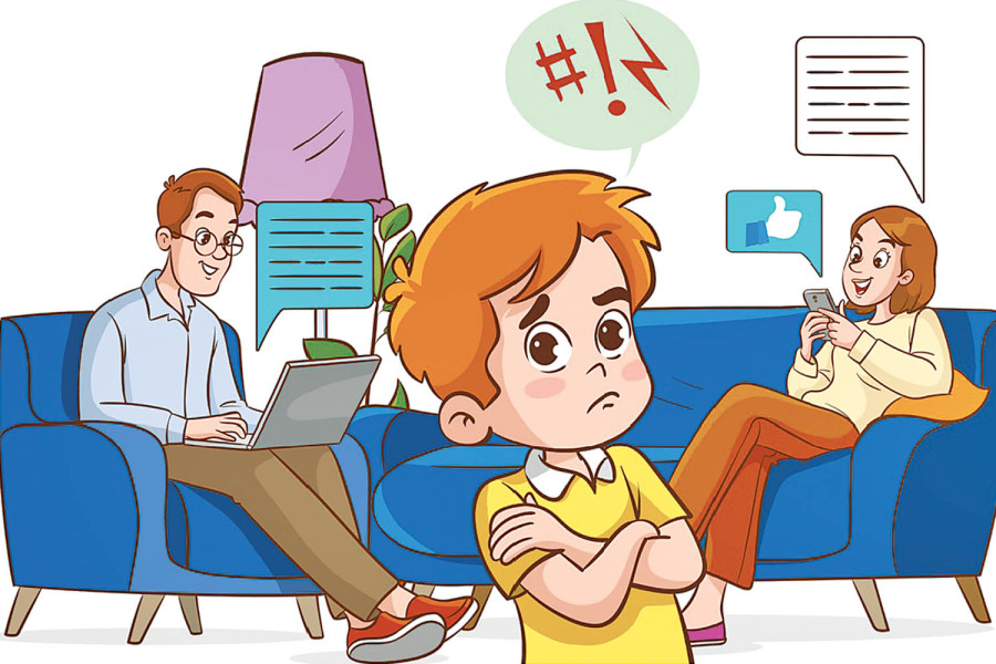 Mobile screens are stealing family time and harming children