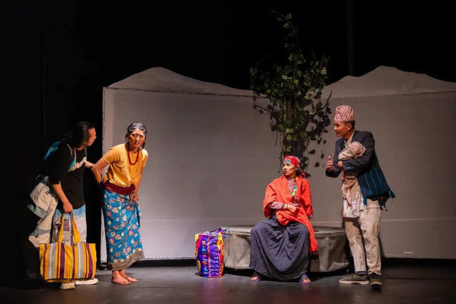 Is the Nepali theatre scene short of playwrights?