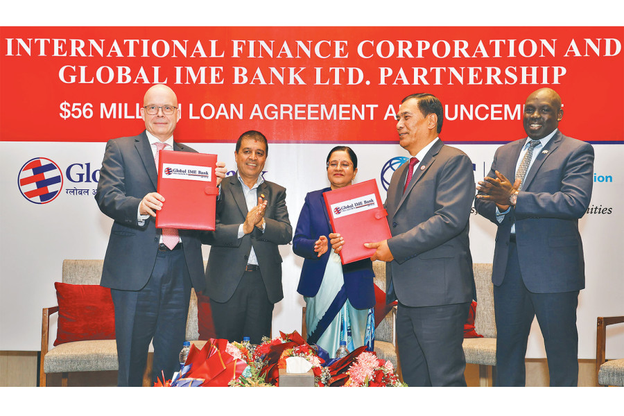 IFC’s $56-million investment in Global IME Bank to bolster gender and climate financing in Nepal