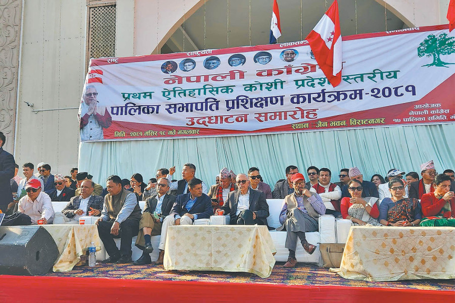 Nepali Congress rival faction starts pressure on establishment to conduct general convention on schedule