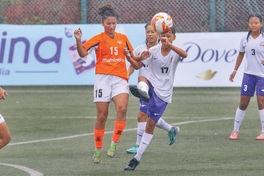 Ghising scores five as APF women thump Bagmati 7-0