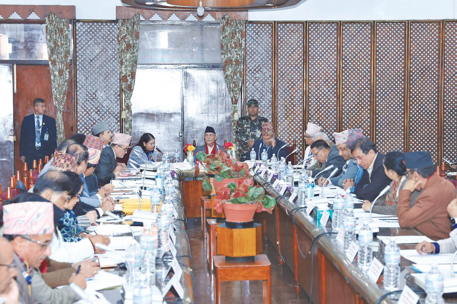 Differences between ruling, opposition parties over TU appointments come to a head at the varsity’s senate meeting