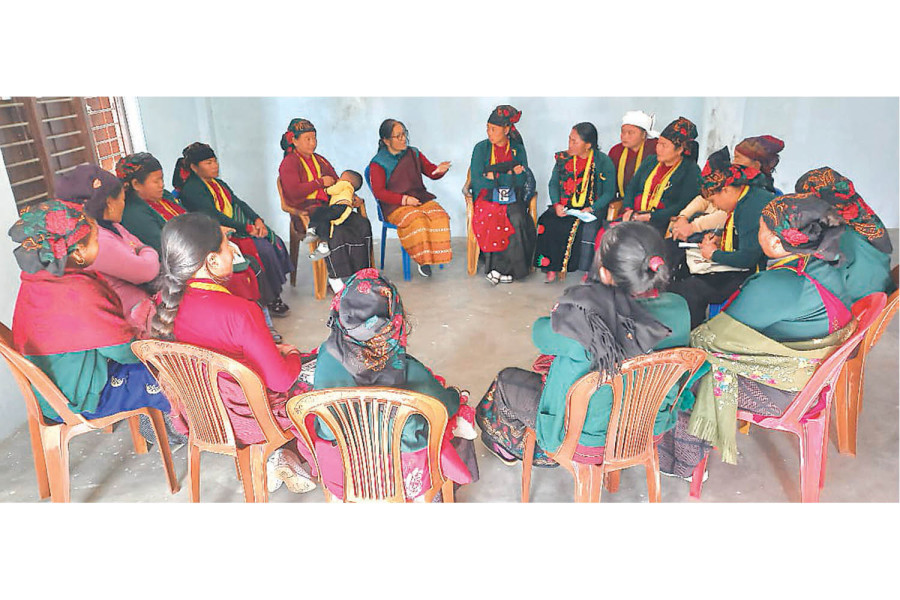 Women organise to negotiate for land compensation for hydel plant’s impacts