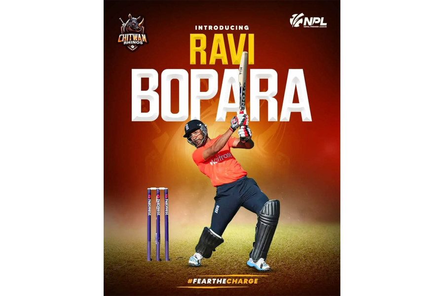 Chitwan Rhinos sign Ravi Bopara