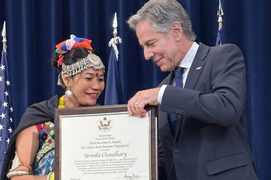 Activist Urmila Chaudhary awarded as Global Anti-Racism Champion
