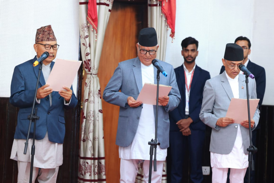Three new province heads sworn in