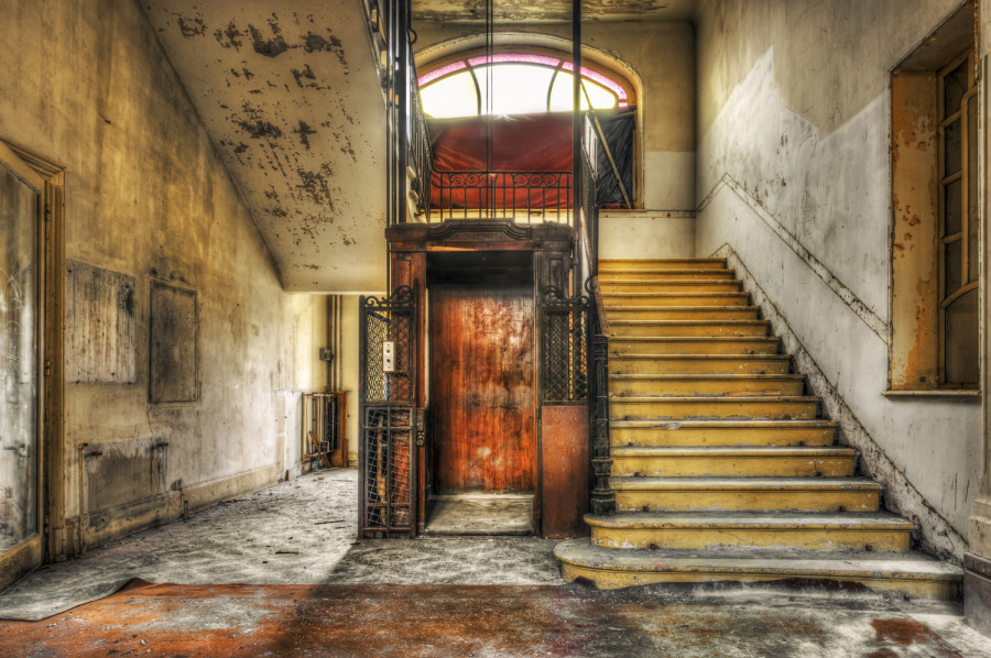 The spirits inside an abandoned hotel