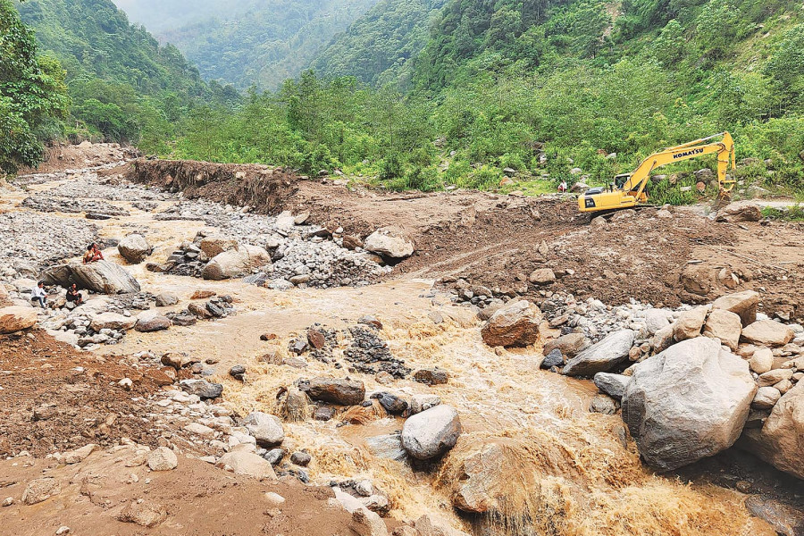 Rains unleash floods and landslides in east Nepal