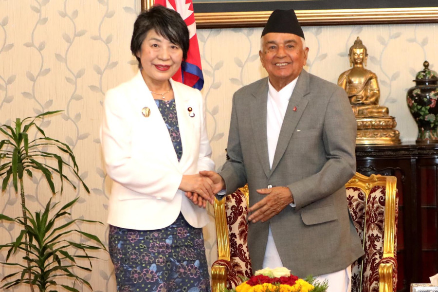 Japan foreign minister talks geopolitics, assures Nepal help in several sectors