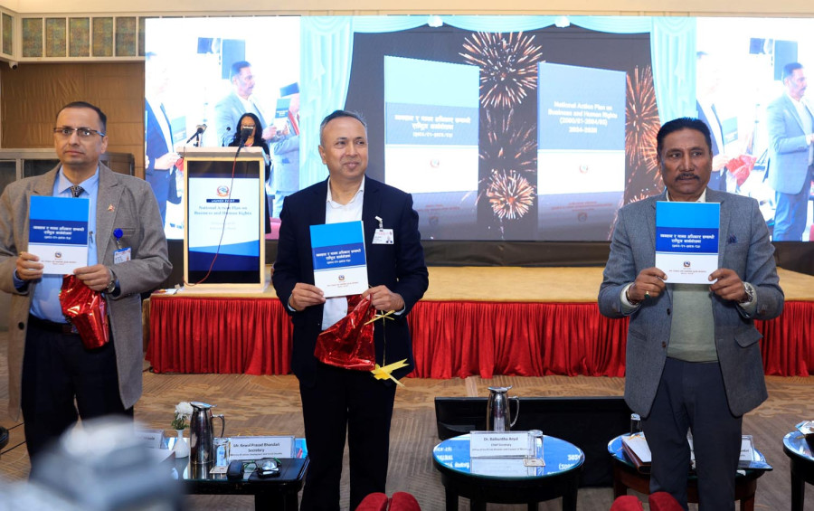 Nepal launches milestone action plan on business and human rights