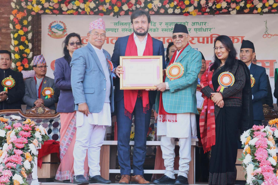 Lalitpur Metropolitan City honours Ncell as the highest taxpayer