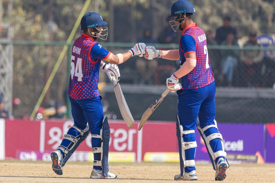 Nepal set 133-run target against Namibia as batting lineup crumbles