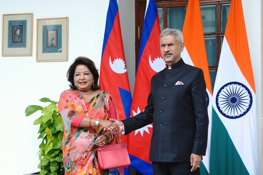 Foreign Minister Rana holds meeting with Indian counterpart Jaishankar