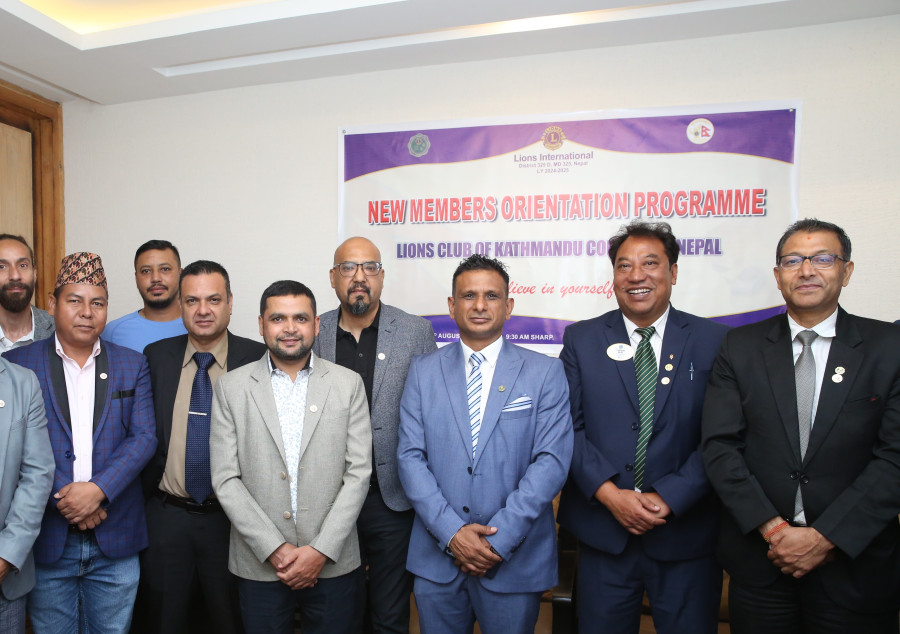 Lions Club of Kathmandu Corporate felicitates various personalities