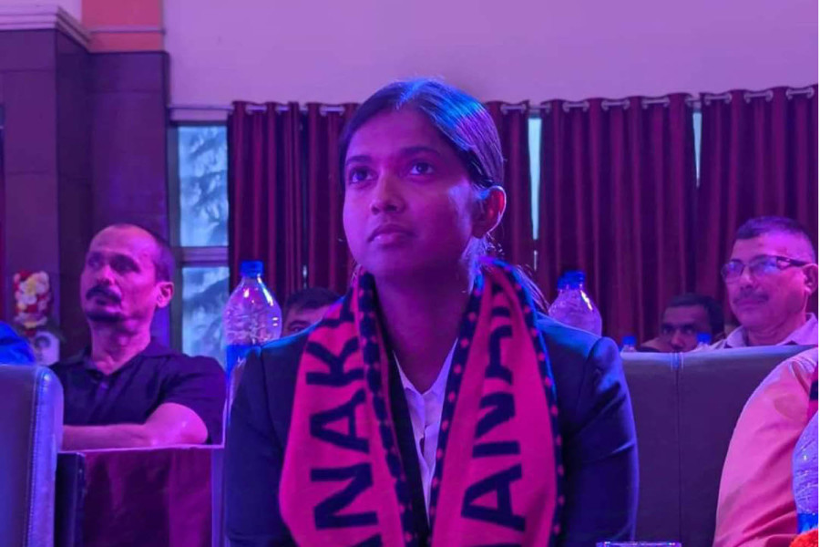 Puja Mahato named Janakpur’s ‘face of the bolts’