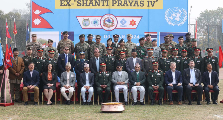 Multinational peacekeeping exercise begins in Kathmandu