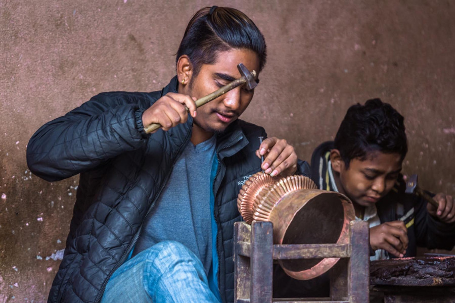 Traditional metalcraft fading in the face of modernity