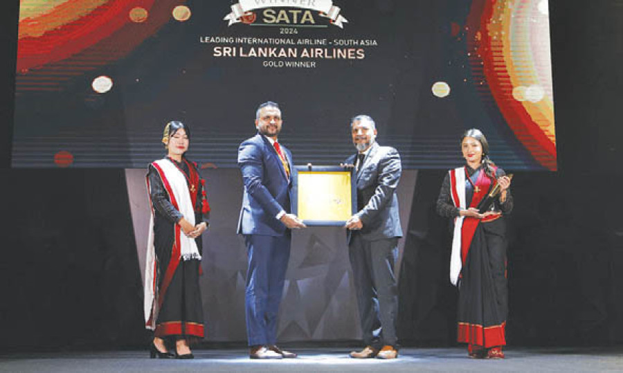 SriLankan Airlines bags Gold Award at SATA 2024