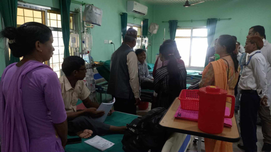 Bardiya Hospital launches dialysis service