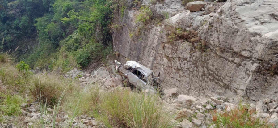 Two killed, one injured in road accident