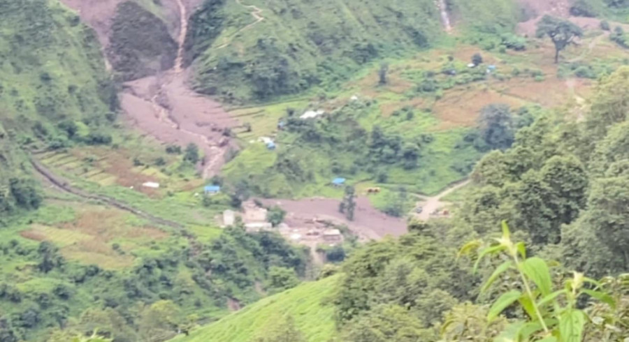 Five missing after landslide sweeps away house, farm in Gorkha