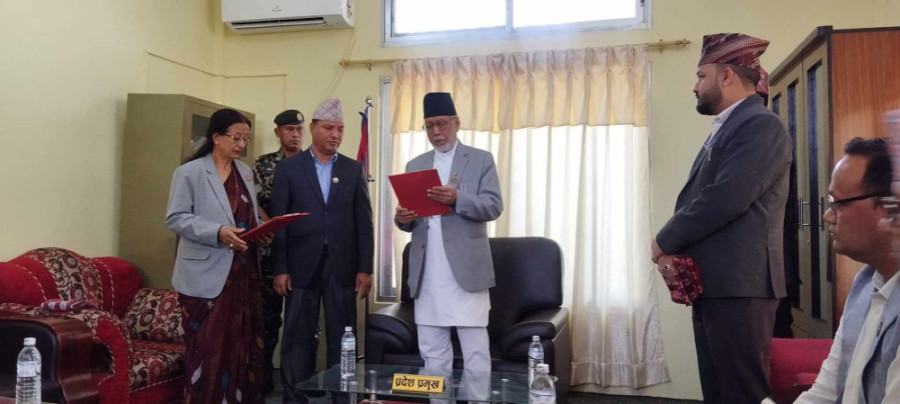 Sudurpaschim Chief Minister Sodari inducts a minister