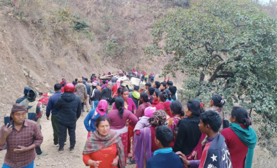 Ten dead, 17 injured in Palpa jeep accident