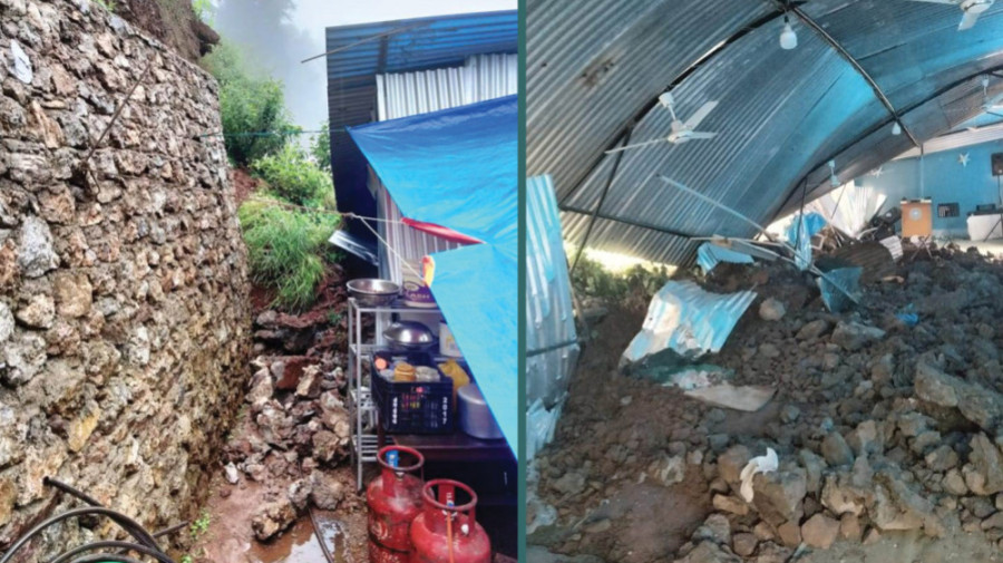 One dead in Rolpa landslide