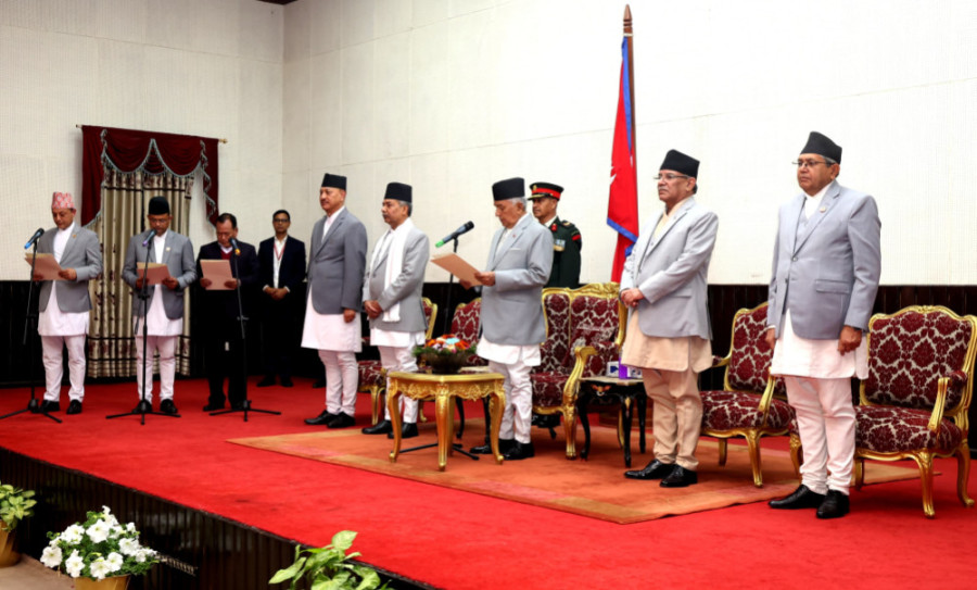 Prime Minister Dahal picks ministers from new coalition partners