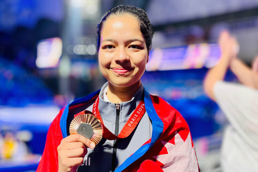 French Embassy honours Nepal’s first Paralympic medallist Palesha Goverdhan