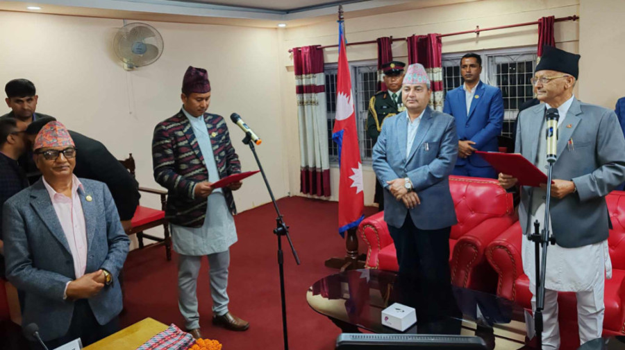Bagmati Chief Minister Shalikram Jammakattel expands Cabinet