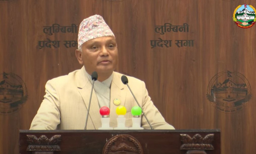 Lumbini chief minister wins confidence vote