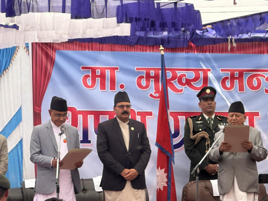 Karnali Chief Minister Kandel sworn in