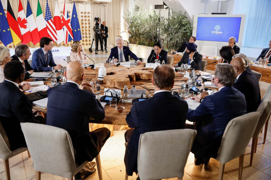 G7 agrees on loan deal to support Ukraine with Russian assets