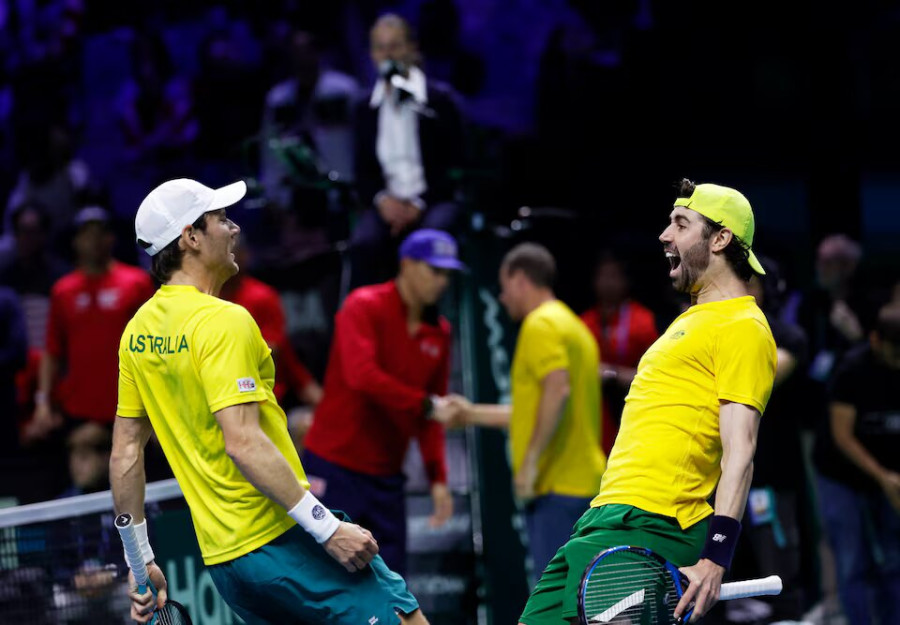 Australia edge out US to reach Davis Cup semi-finals, Sinner inspires Italy