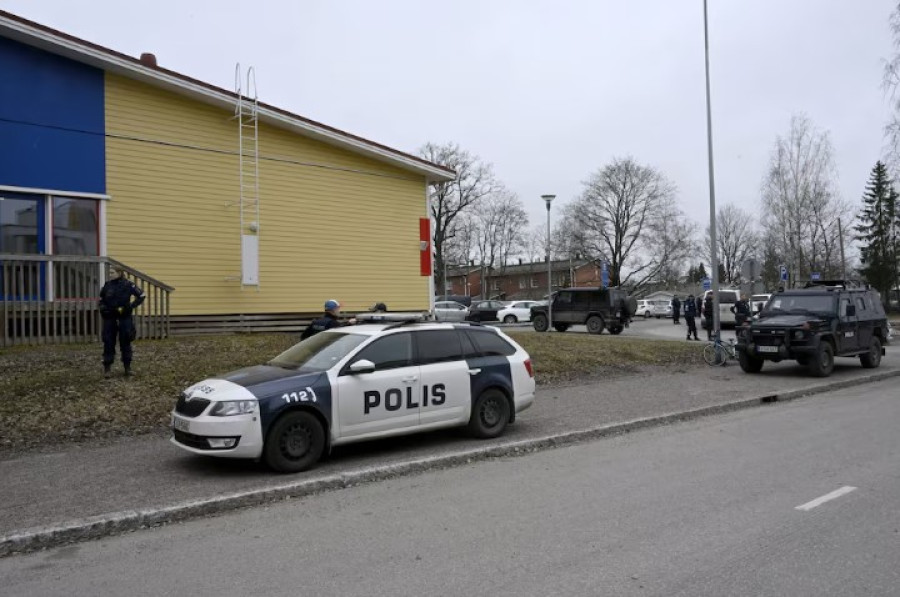 Finland school shooting: one dead, two wounded, 12-year-old suspect held
