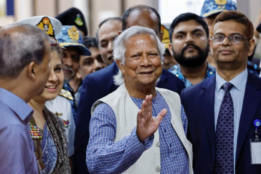 Nobel laureate Yunus arrives in Bangladesh to lead interim government after strife